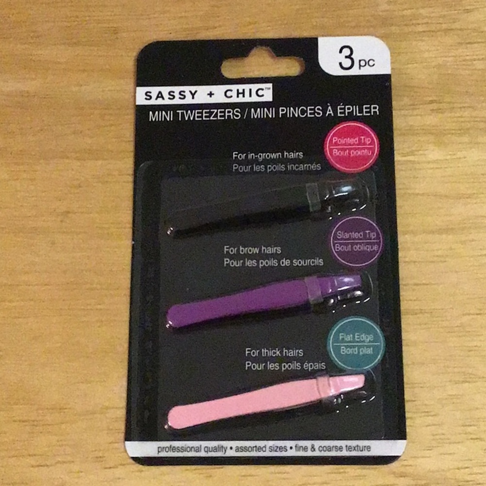 3 Mini Tweezers